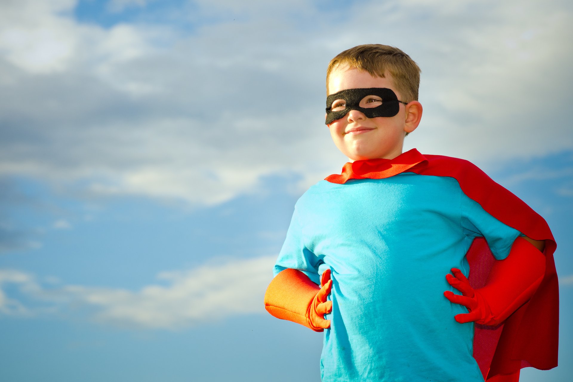 superhero kid